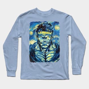 Mortal Kombat Van Gogh Style Long Sleeve T-Shirt